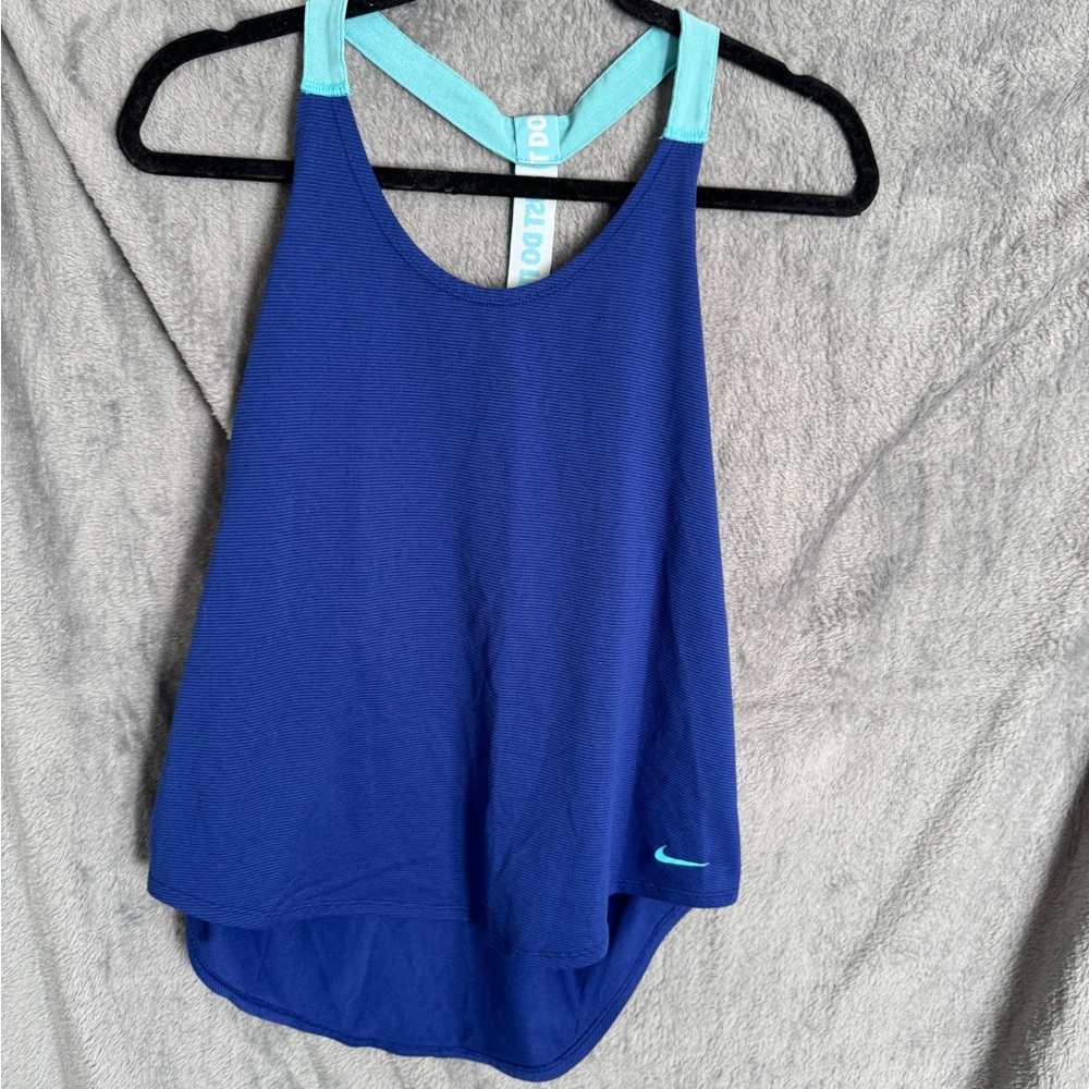 Nike Women's Blue Tank Top